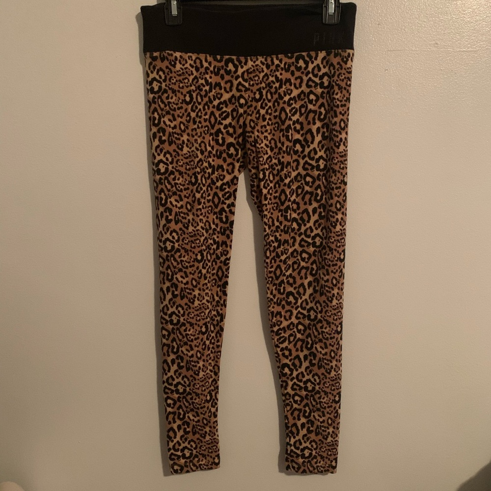 PINK Cheetah Print Leggings